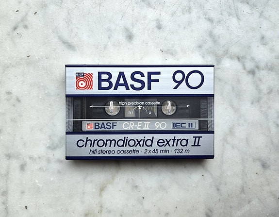 #Blockethöst, BASF Chrome Extra II 90 kassettband