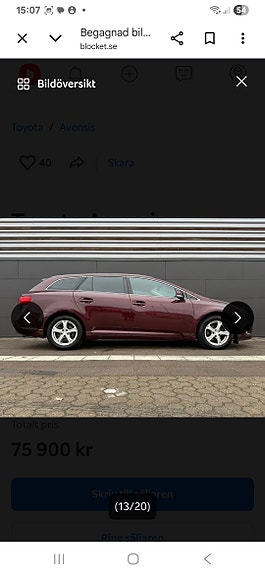Toyota Avensis 6 of 9