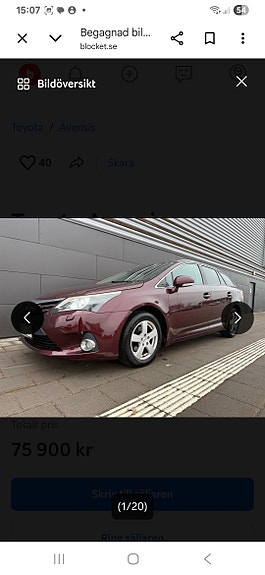 Toyota Avensis 2 of 9