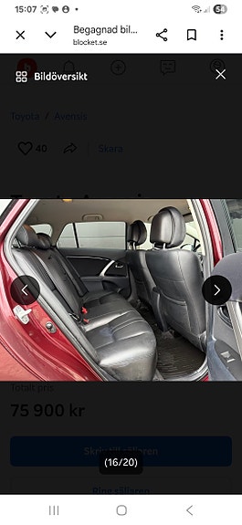 Toyota Avensis 7 of 9