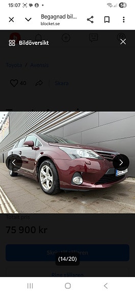 Toyota Avensis 3 of 9