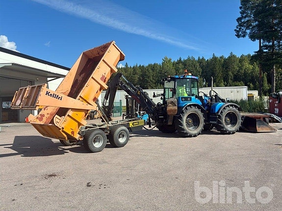 Grävlastare, Tippvagn/ Redskap HUDDIG 1160D & Kellfri D90RS 3 of 6