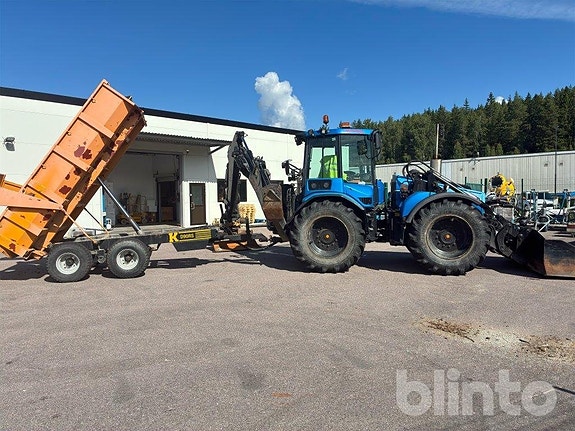 Grävlastare, Tippvagn/ Redskap HUDDIG 1160D & Kellfri D90RS 2 of 6