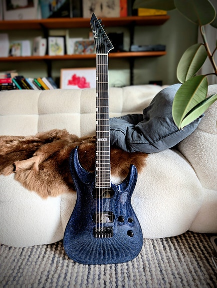 ESP E-II Horizon NT-HS Amethyst Sparkle