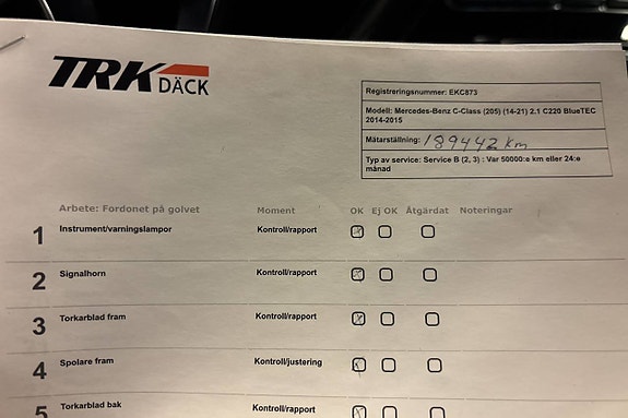 Mercedes C 220 T d 7G-Tronic Plus18960 mi/NAV/Nybes/Nyservad 10 of 12