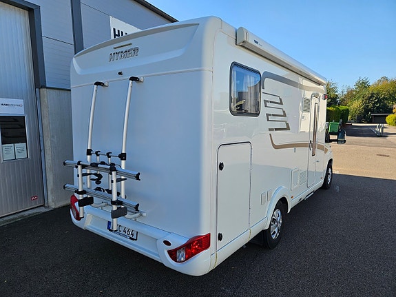 Hymer T 578 GL, långbäddar, elpatron, cykelställ,solcell, Euro6 5 of 30