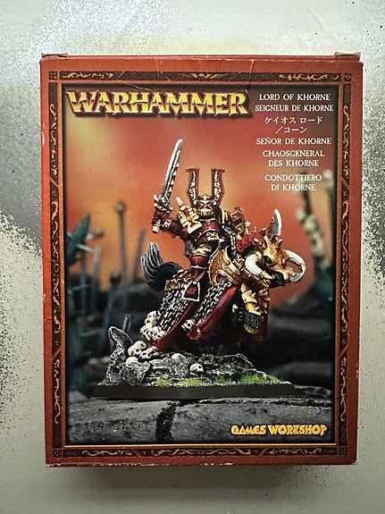 Games Workshop Warhammer Lord of Khorne metallfigur