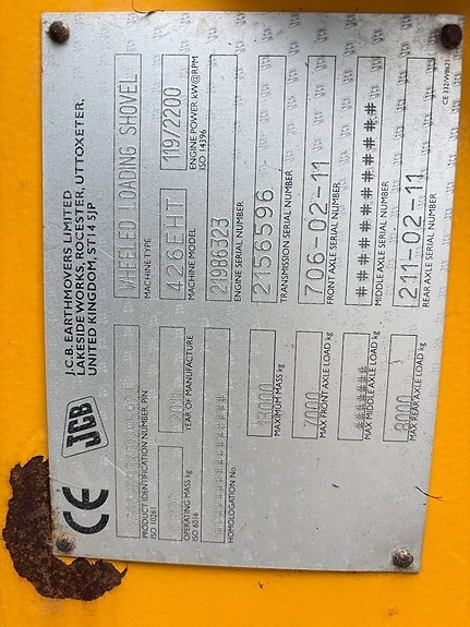 JCB 426 E HT 15 of 16