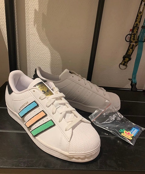  Superstar ブラック 24.5cm Skor | Stockholm (sida 5) | Blocket