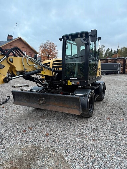 Yanmar B95W 3009 timmar med vagn 4 of 14