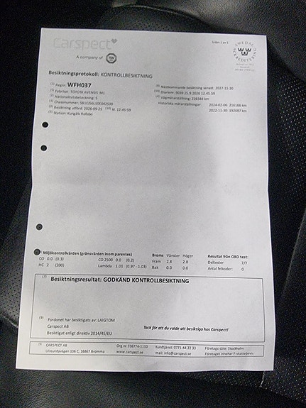 Toyota Avensis 24 of 25