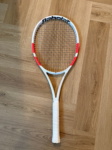 Babolat tennisracket vit/röd