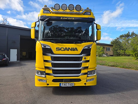 SCANIA R580 6X4 LASTVÄXLARE LYFTBAR TANDEM 5 of 7