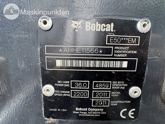 Bobcat E50 9 of 27