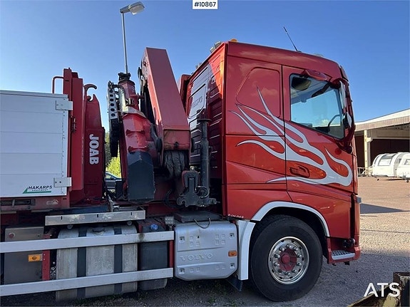 Volvo FH Kranväxlare 32 tons kran med jibb, vagn och redskap 5 of 24