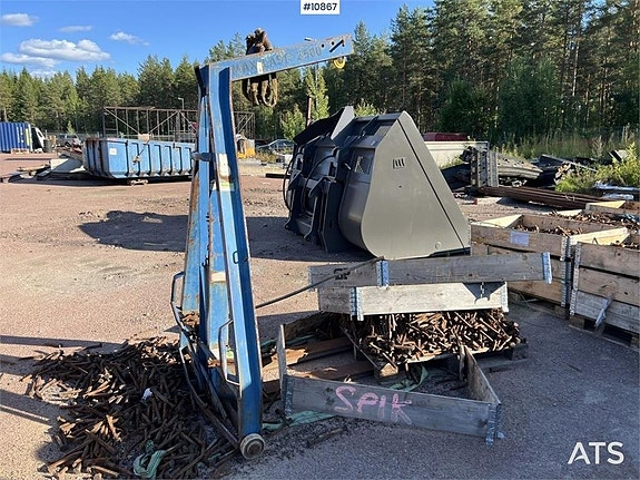 Volvo FH Kranväxlare 32 tons kran med jibb, vagn och redskap 24 of 24