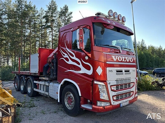 Volvo FH Kranväxlare 32 tons kran med jibb, vagn och redskap 2 of 24