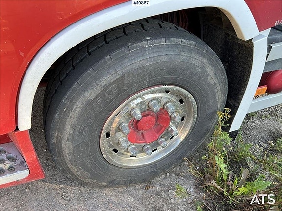 Volvo FH Kranväxlare 32 tons kran med jibb, vagn och redskap 14 of 24