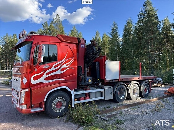 Volvo FH Kranväxlare 32 tons kran med jibb, vagn och redskap 9 of 24