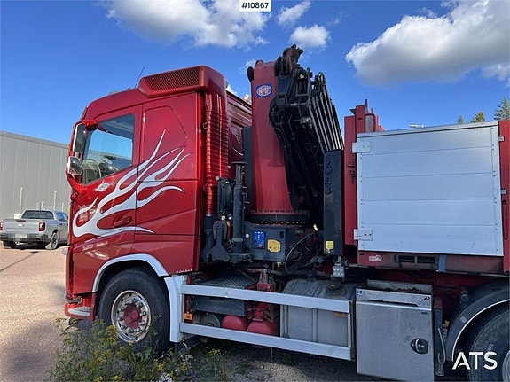 Volvo FH Kranväxlare 32 tons kran med jibb, vagn och redskap 4 of 24