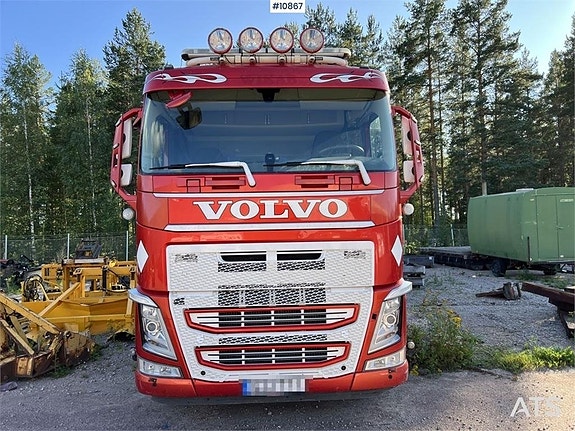 Volvo FH Kranväxlare 32 tons kran med jibb, vagn och redskap 3 of 24