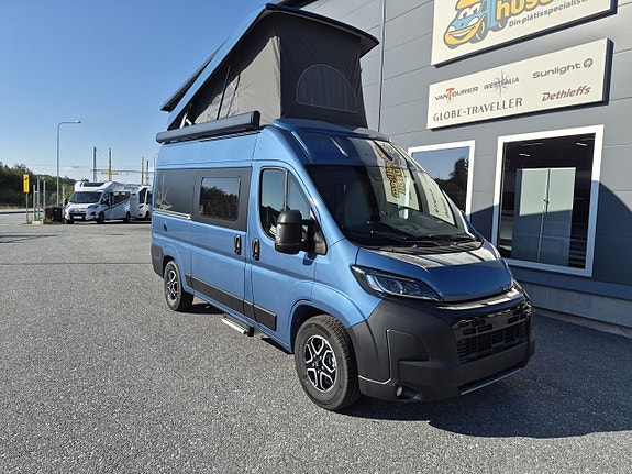 Westfalia Columbus 540D Pop-up Premium 150 Ah litium, 300 W solcell, automat, dieselvärme 2 of 26