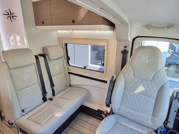 Westfalia Columbus 540D Pop-up Premium 150 Ah litium, 300 W solcell, automat, dieselvärme 9 of 26