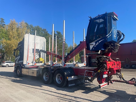 Timmerbil V8 SCANIA R650B6X4NB, 650hk 4 of 6