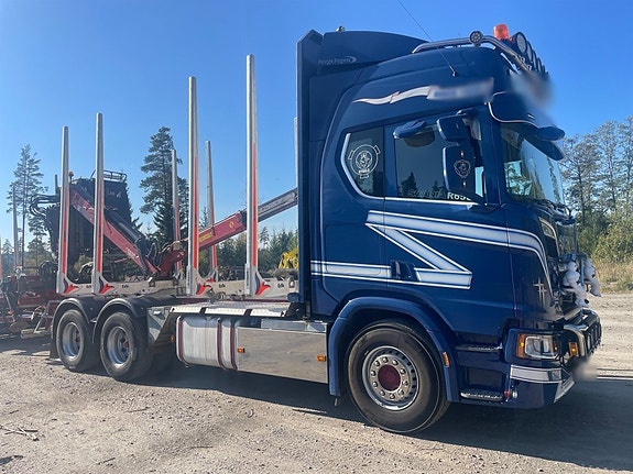 Timmerbil V8 SCANIA R650B6X4NB, 650hk 2 of 6
