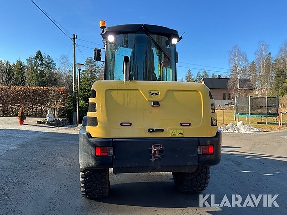 Hjullastare Yanmar V100 med vikplog  och reds 5 of 6