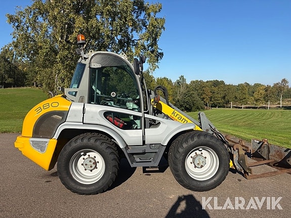 Hjullastare Kramer Allrad 342 med skopa & pal 5 of 6