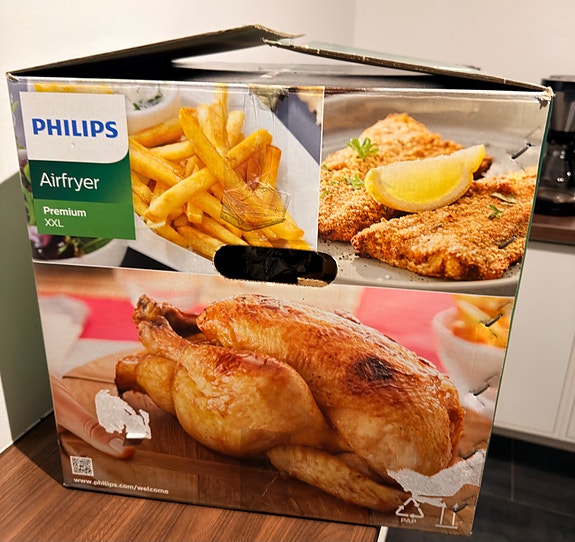 Philips Airfryer Premium XXL HD9650/90 svart