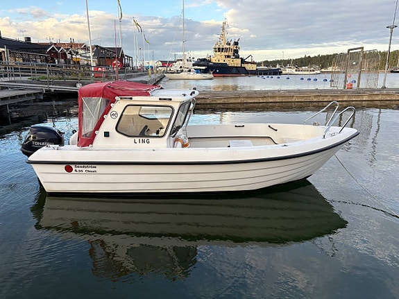Sandström 495 Classic Tohatsu 30Hk Fyrtakt -16 ENDAST 38h 3 of 12