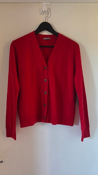 COS V-neck Wool Cardigan