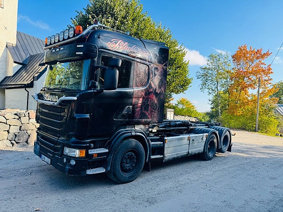 Scania R560 V8 6x2 Lastväxlare Plogbil