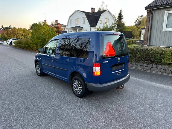 A-traktor VW Caddy Nybesiktad Epa