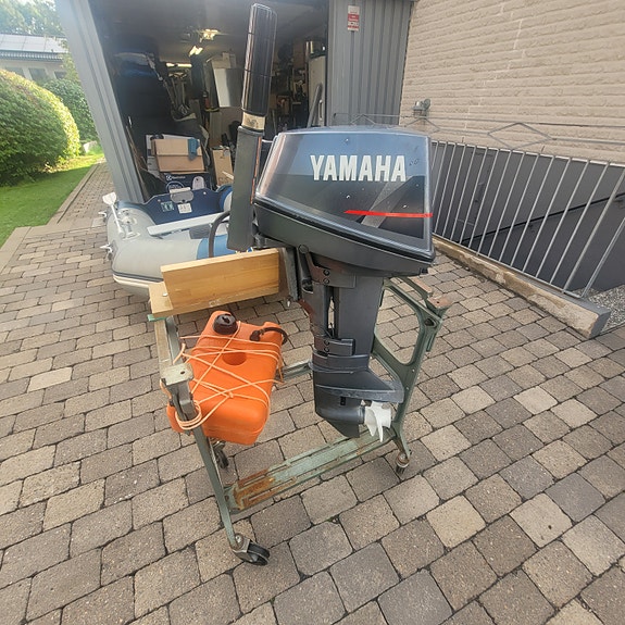 Zodiac  gummibåt med Yamaha 8 hk 4 of 6