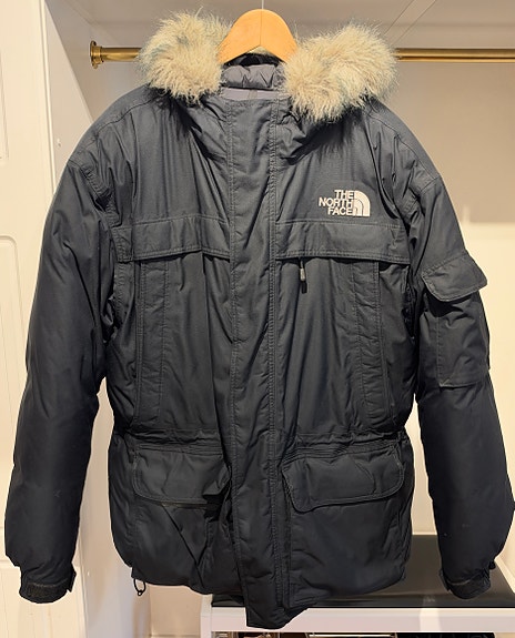 The North Face dunjacka L svart herr