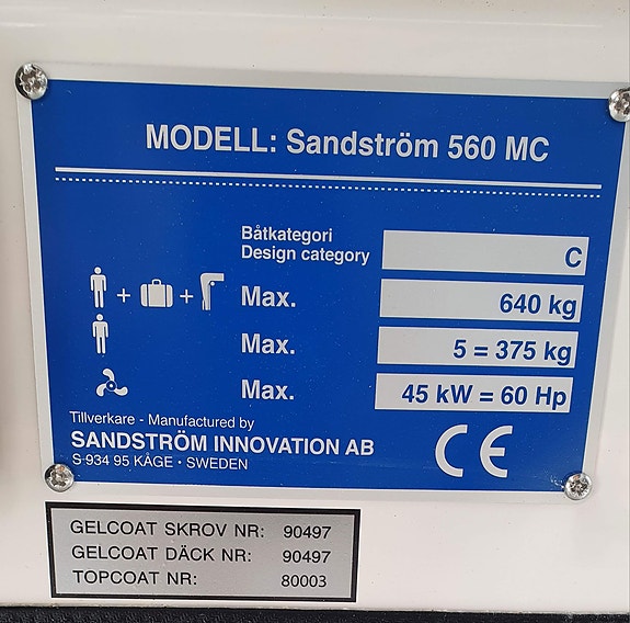 Sandström 560MC Tohatsu 60 hp 4 of 4
