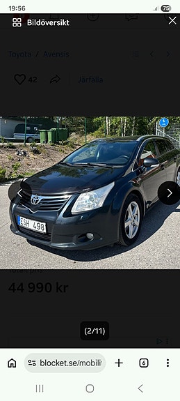 Toyota Avensis 2 of 6