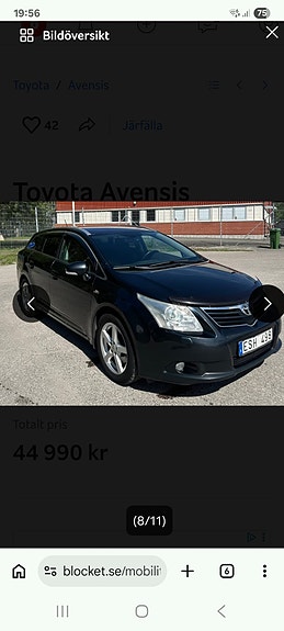 Toyota Avensis 3 of 6