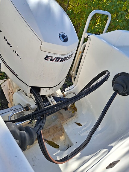 Ryds 530gt. Evinrude e-tec. Trailer. 9 of 9