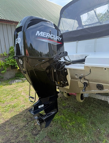 Silver Fox 60hk Mercury med trailer 2 of 6