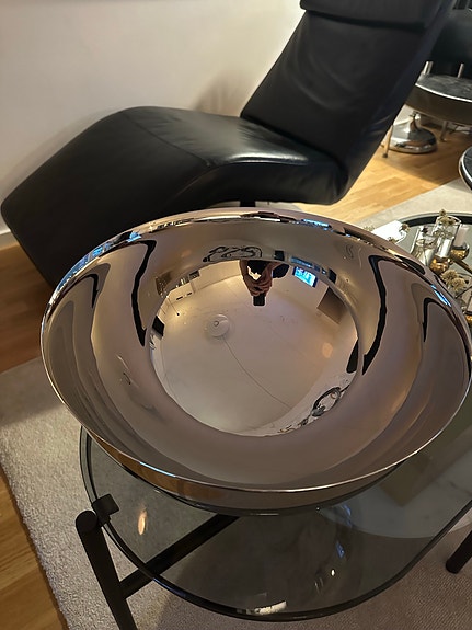 Georg Jensen skål i rostfritt stål
