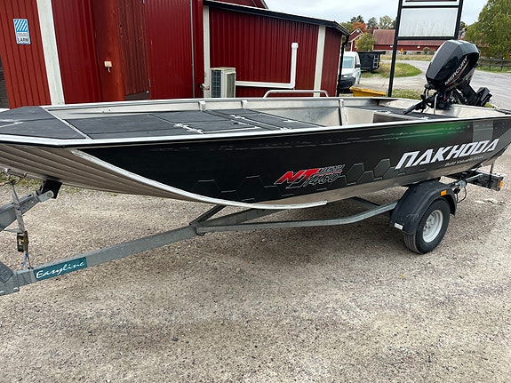 Nakhoda 1450 bass Mercury 20hk el start tilt 3 of 7