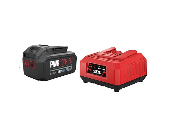 Skil 4,0 Ah 20V Batteri  & Laddare - NYTT!