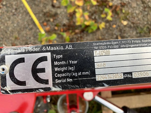 Vikplog 250cm med eurofäste 6 of 11
