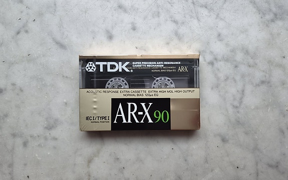 #Blockethöst, TDK AR-X 90 kassettband