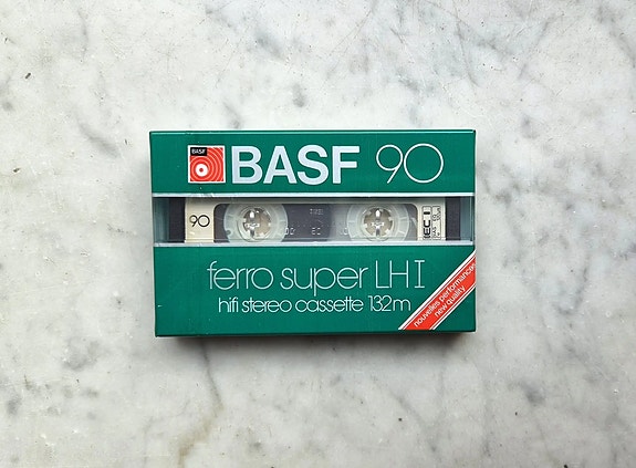 #Blockethöst, BASF Ferro Super LH I 90 kassettband