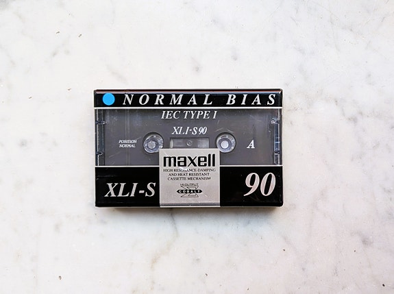 #Blockethöst, Maxell XLI-S 90 kassettband